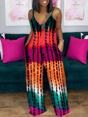 Printed Cami Jumpsuit