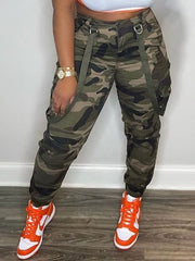 Indiebeautie Camo Cargo Pants