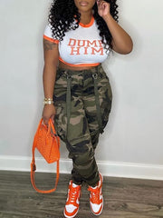 Indiebeautie Camo Cargo Pants