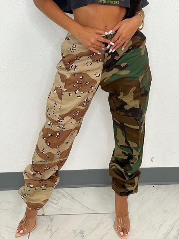 Indiebeautie Camo Combo Cargo Pants