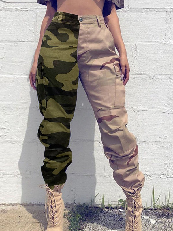 Indiebeautie Camo Combo Cargo Pants