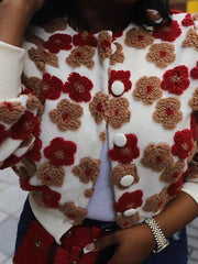 Indiebeautie Floral Bomber Jacket