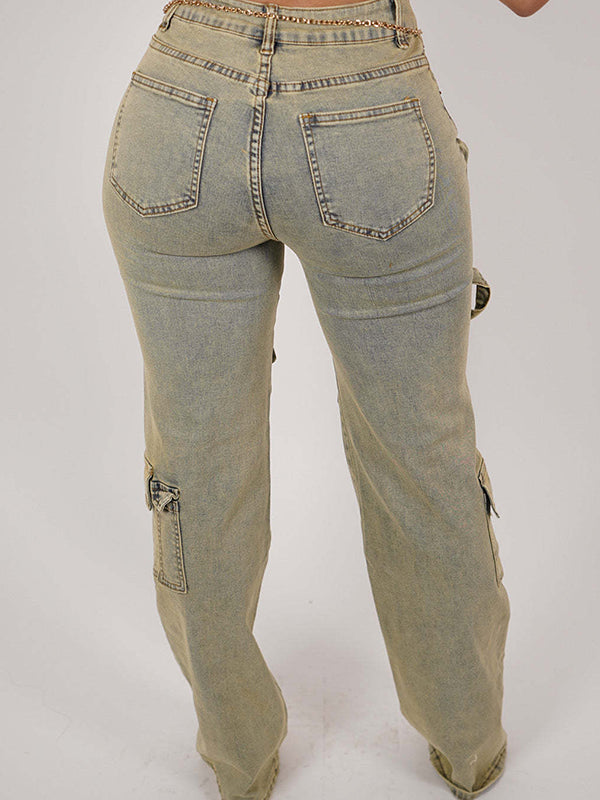 Indiebeautie Vintage Cargo Jeans