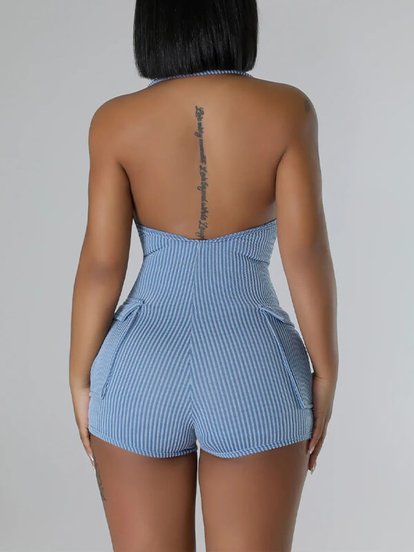 Indiebeautie Halter Cargo Romper