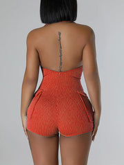 Indiebeautie Halter Cargo Romper