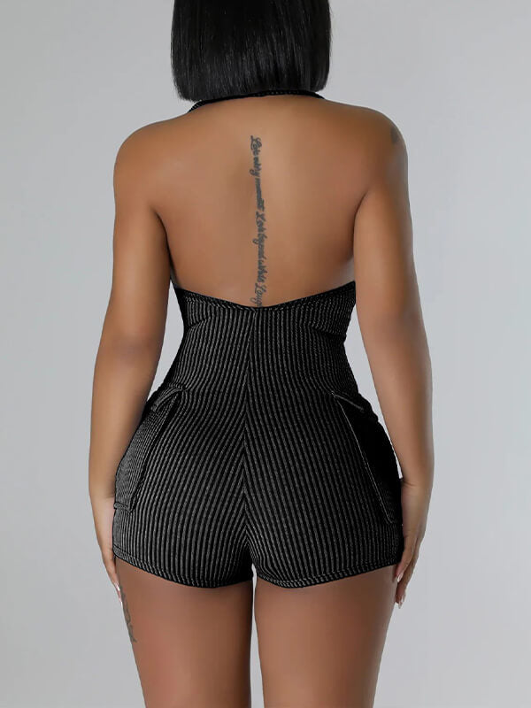 Indiebeautie Halter Cargo Romper