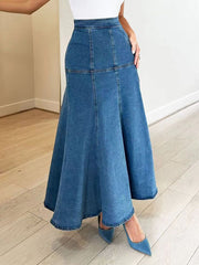 Indiebeautie Mermaid Denim Skirt