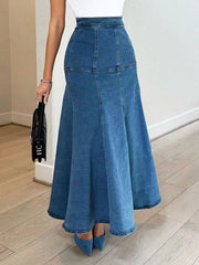 Indiebeautie Mermaid Denim Skirt