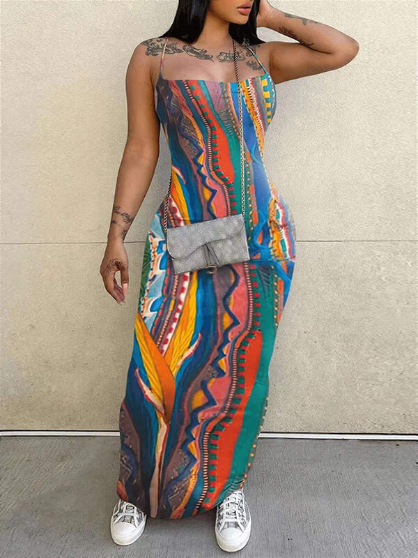 Indiebeautie Printed Cami Dress