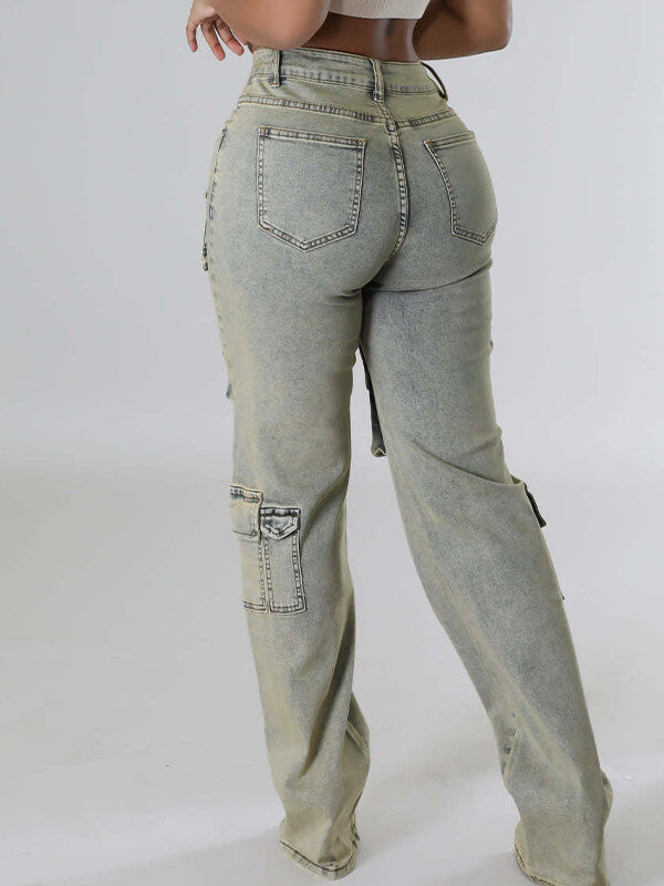 Indiebeautie Vintage Cargo Jeans