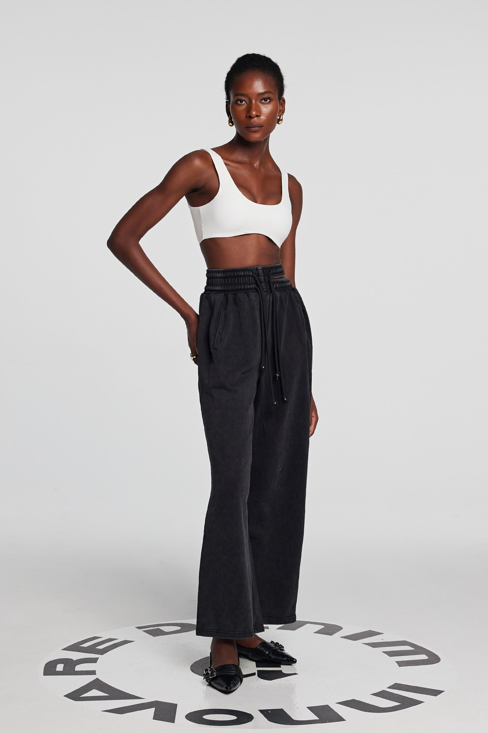 Ginger Drawstring Cutout Pants