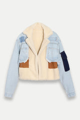 Harper Deconstruct Denim Coat