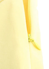 Gelbes Ballon-Minikleid