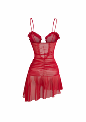 Mini-Slip-Kleid