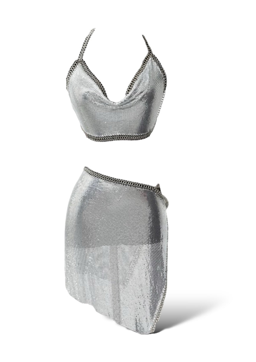Metall-Minirock-Set