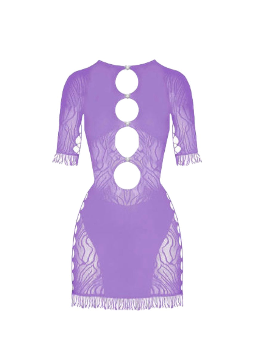 Figurbetontes Netzkleid