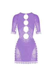 Figurbetontes Netzkleid