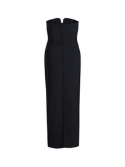 Abendkleid mit Kristallverzierungen