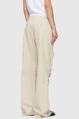 Isha Pocket Cargo Pants In Apricot