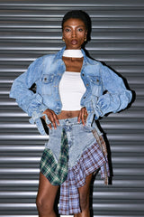 Ishita Ruch Bow Denim Jacket