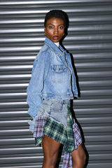 Ishita Ruch Bow Denim Jacket