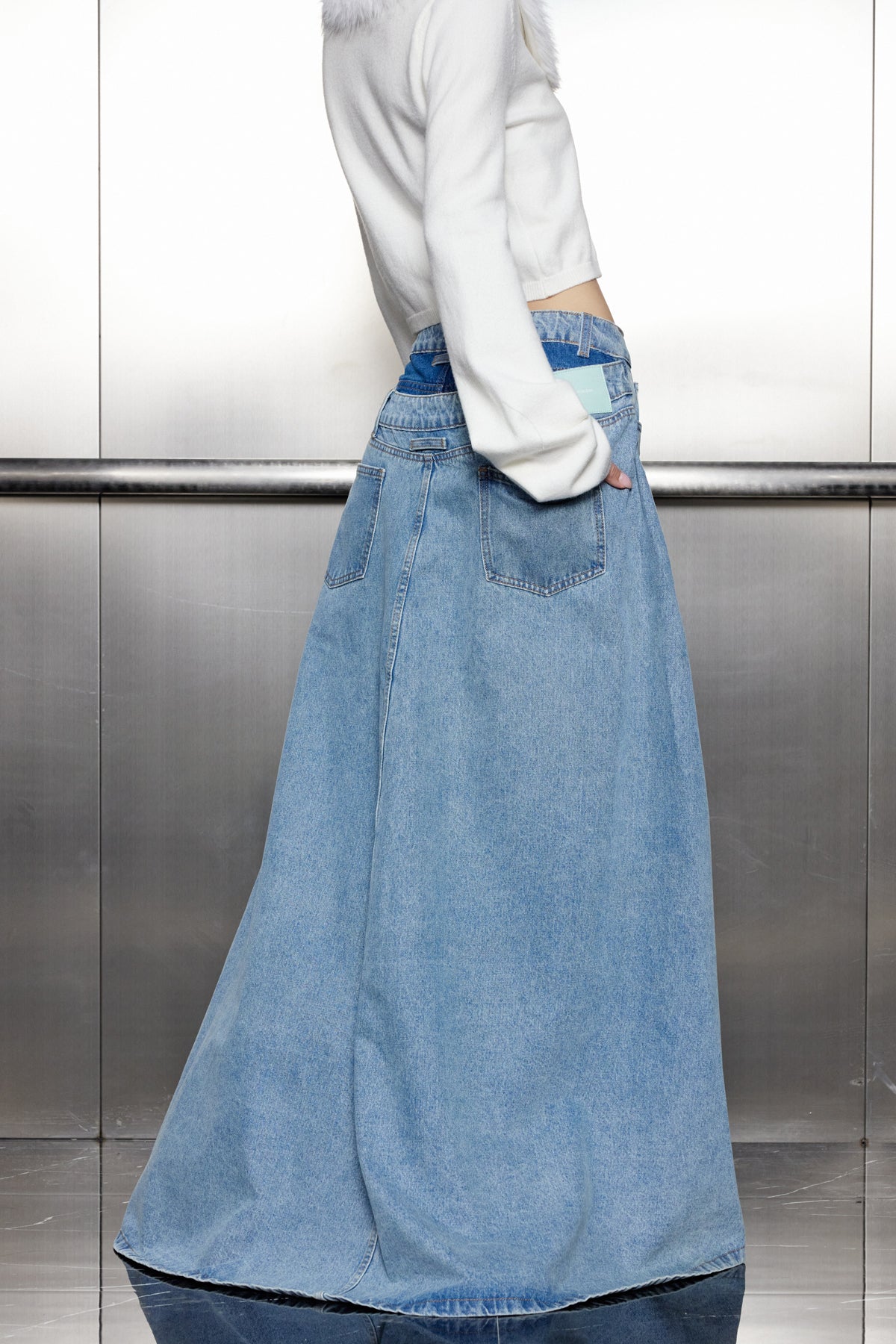 Kimber Denim Skirt Jeans