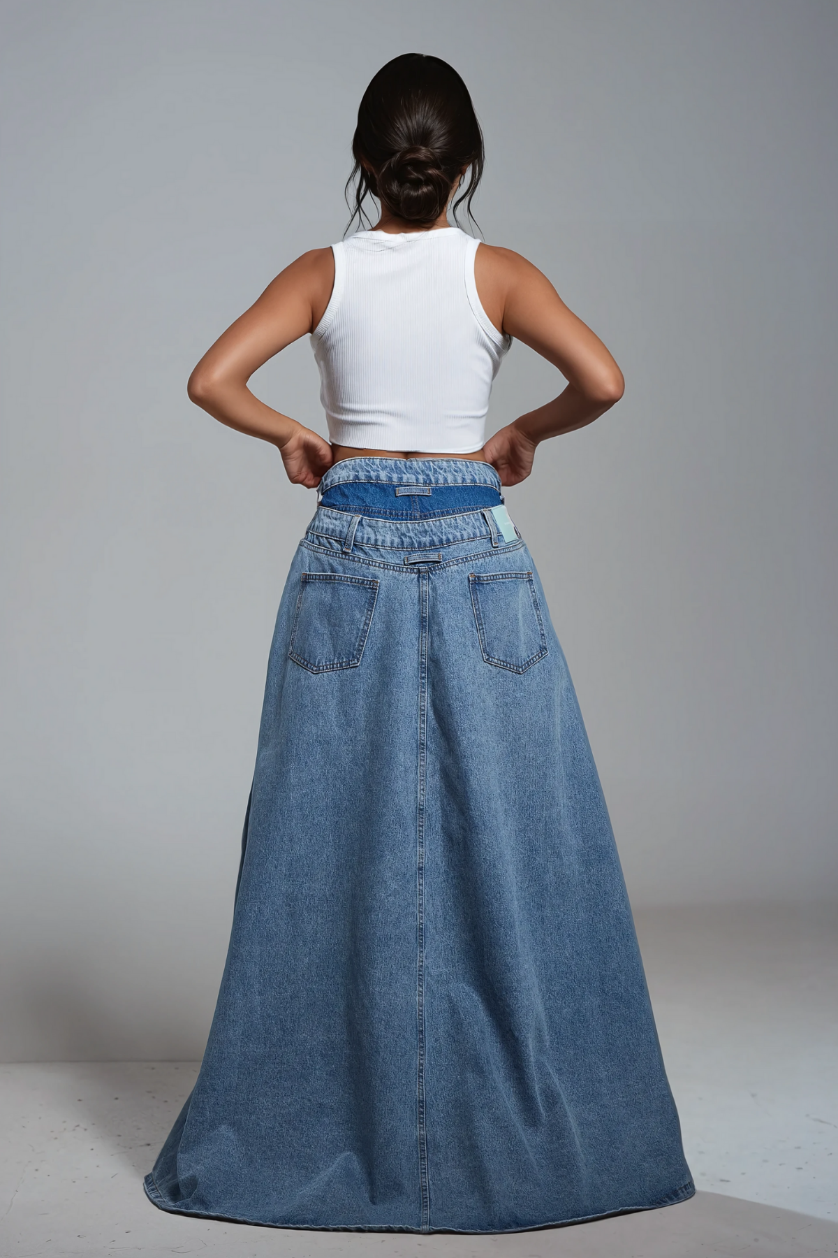 Kimber Denim Skirt Jeans