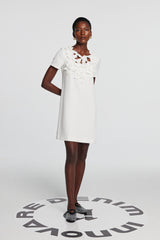 Kira Kurzärmliges Minikleid mit Blumenmuster
