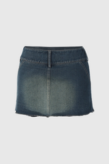 Lexi Denim Bodycon Mini Skirt