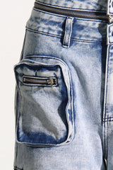 Londyn Detachable Denim Jeans