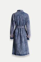 Lucy Feather Denim Coat