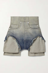 Lyla Ombre High Rise Short Jeans