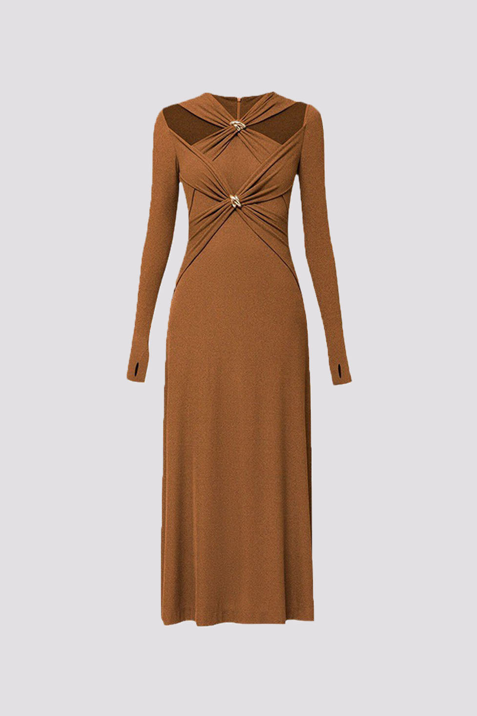 Madelyn Knit Long Sleeve Maxi Dress