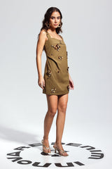 Ärmelloses Minikleid mit Blumenmuster von McCartney
