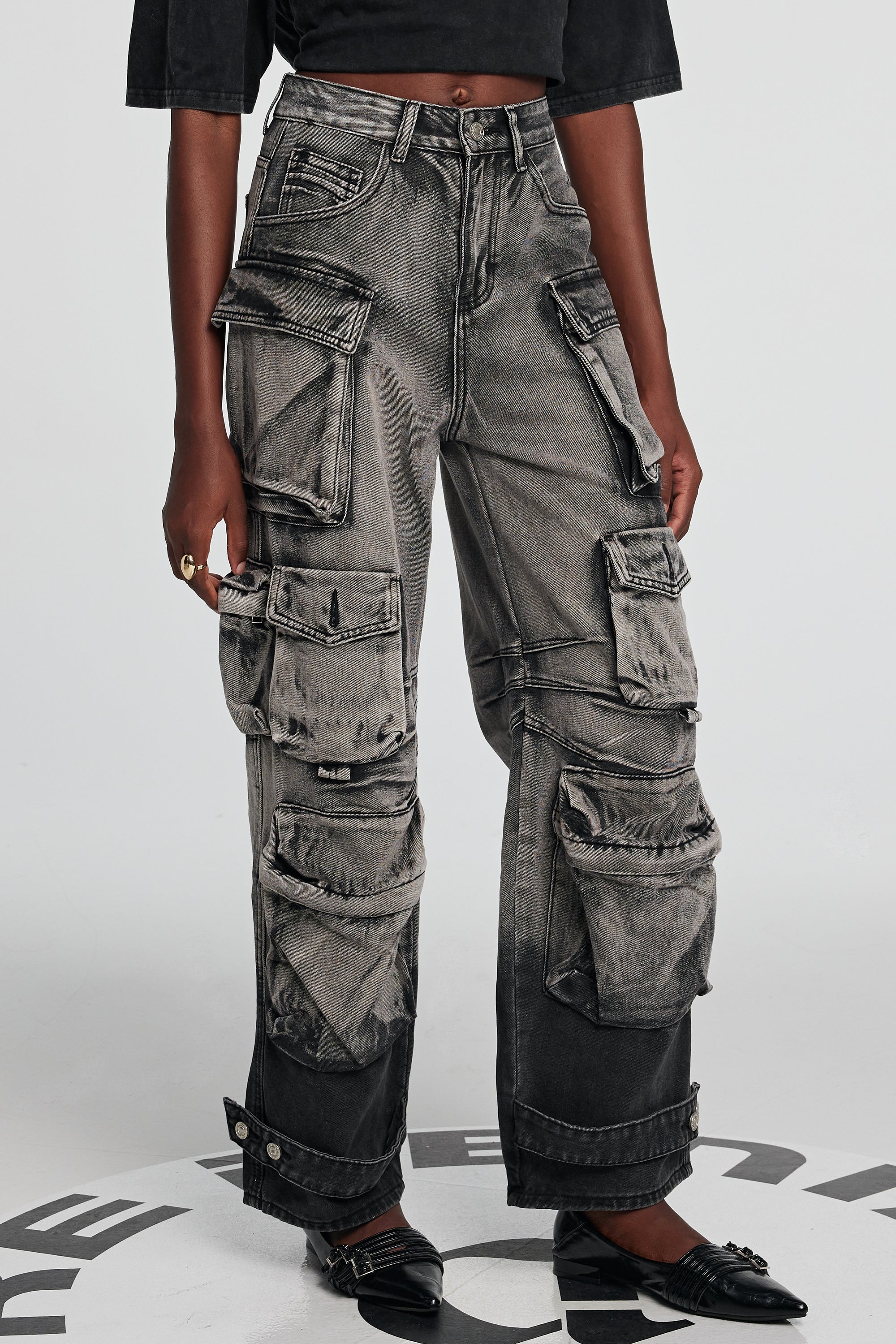 Milana Hayley Pocket Cargo Jeans