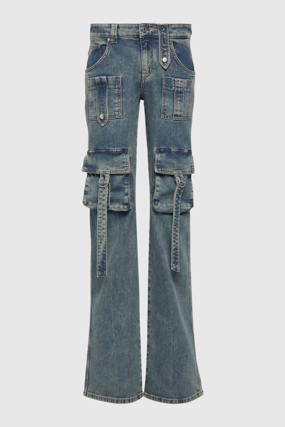 Monica Pocket Straight Jeans