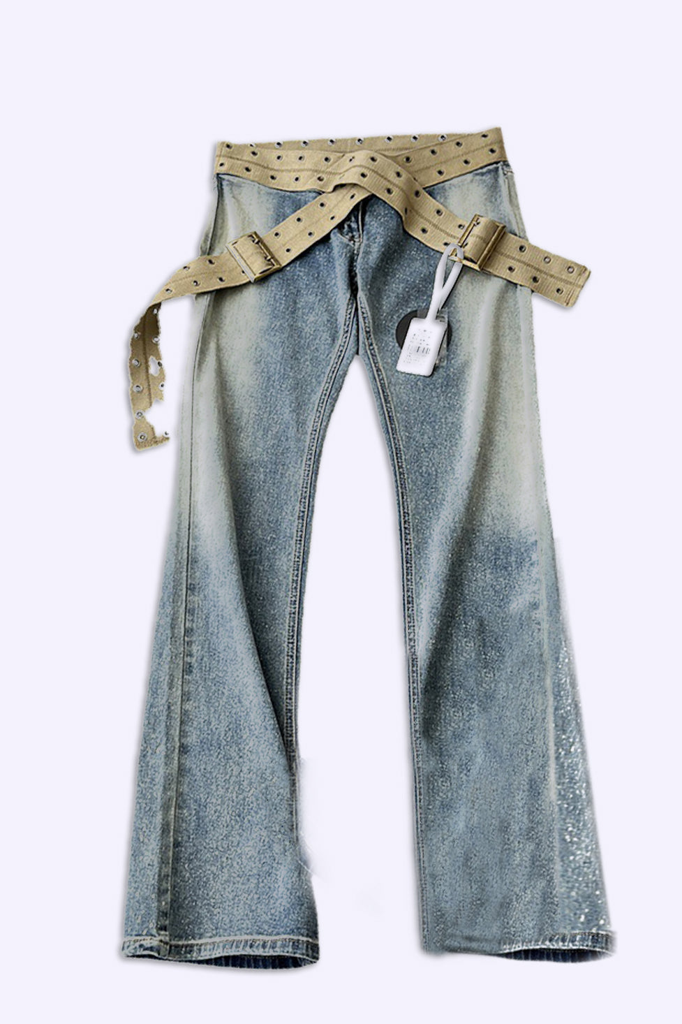 Myla Strap Up Denim Jeans