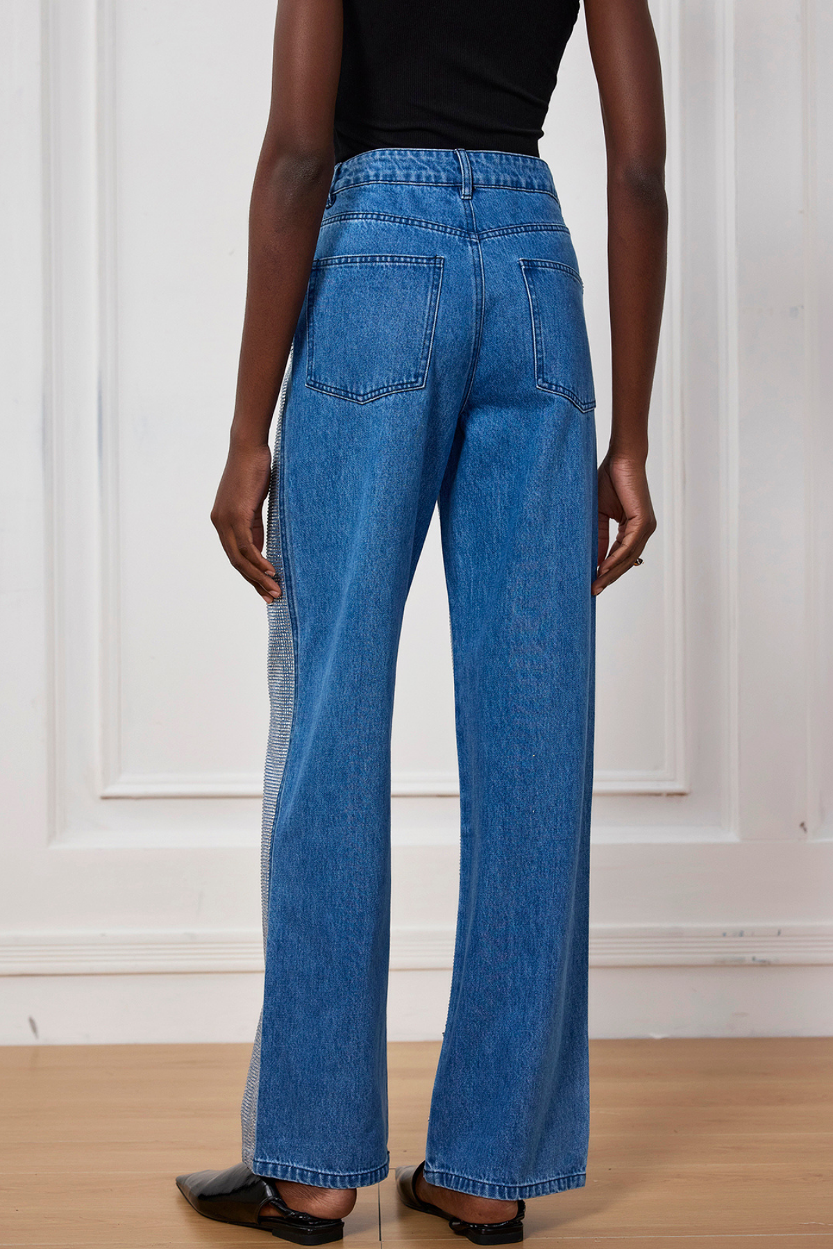 Norah Crystal Denim Jeans