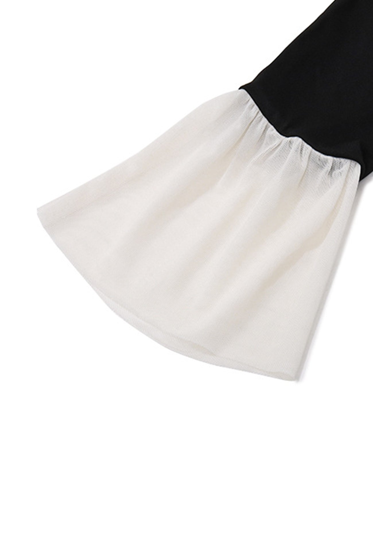 Schulterfreies Korsettkleid mit Schleife