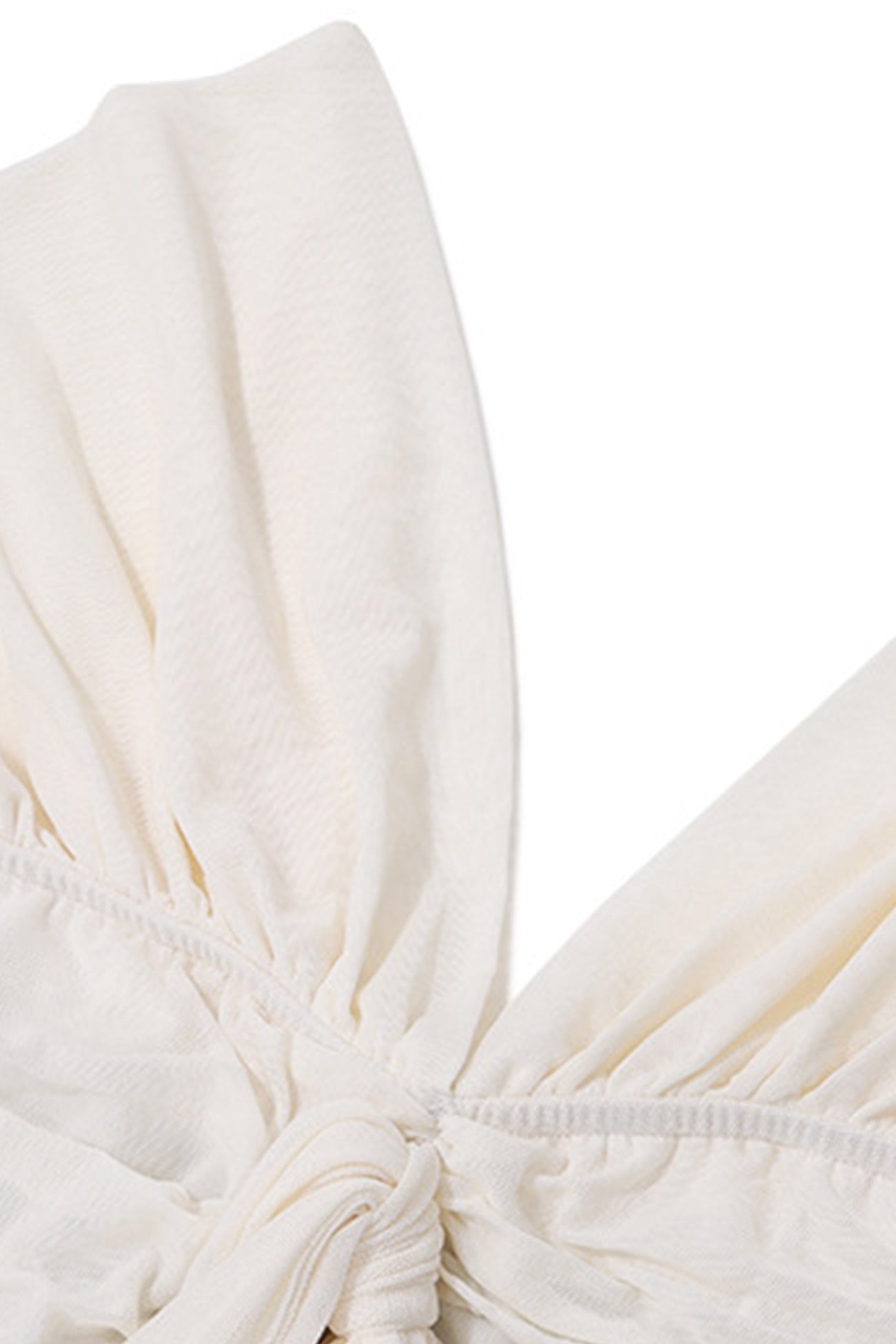 Schulterfreies Korsettkleid mit Schleife