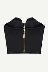 Peyton Flower Bustier-Bandage-Top