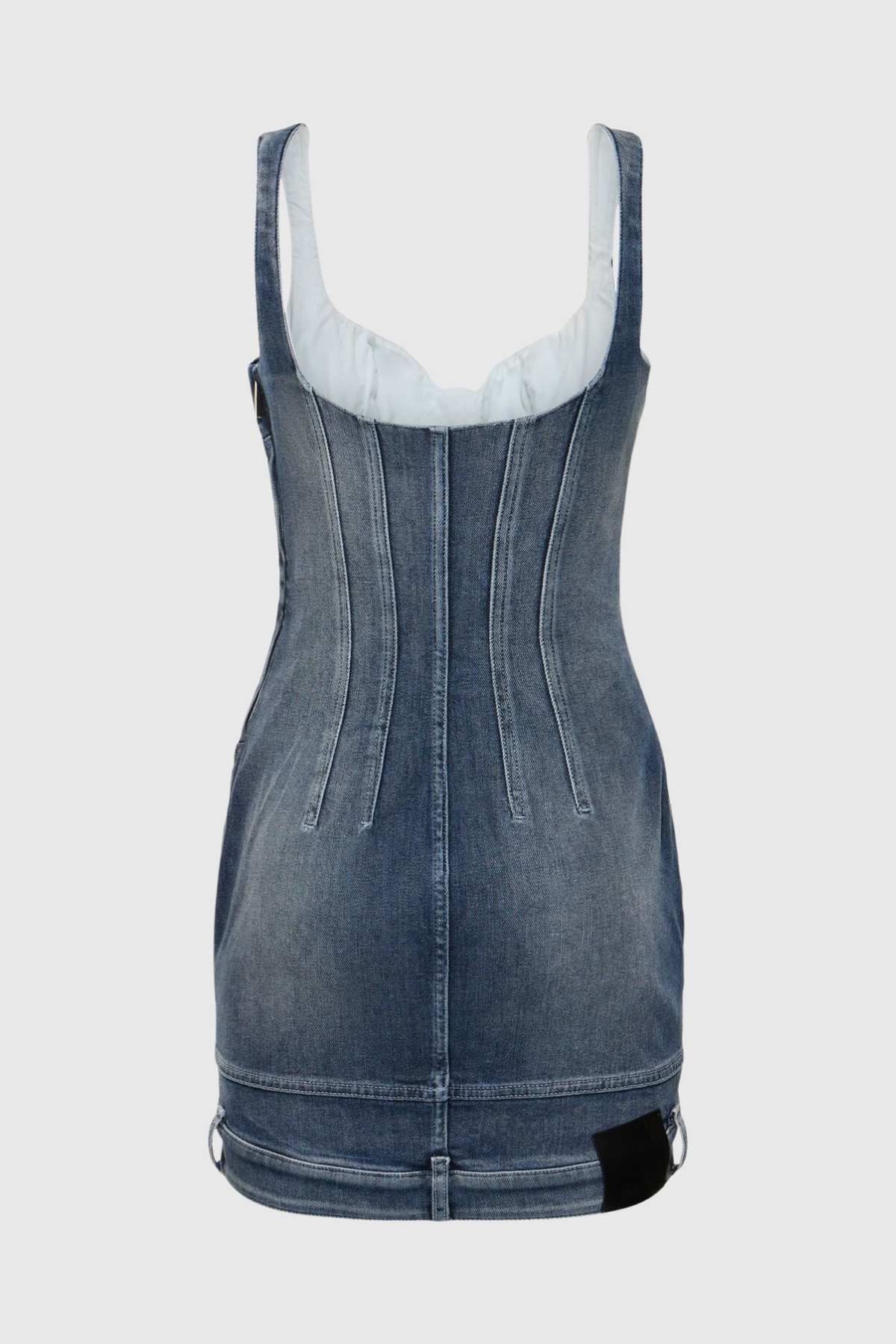 Reina Deconstruct Bustier-Minikleid