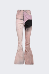 Rhea Control Color Jeans In Pink