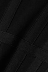 Gestricktes Bustier-Top in Rosa