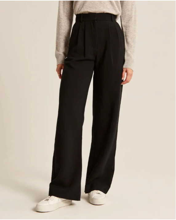 Hannah – Tailored-Hose mit weitem Bein