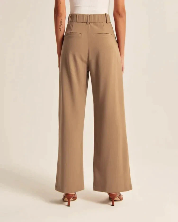 Hannah – Tailored-Hose mit weitem Bein
