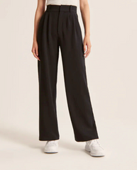 Hannah – Tailored-Hose mit weitem Bein