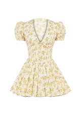 Sommerliches Plisseekleid