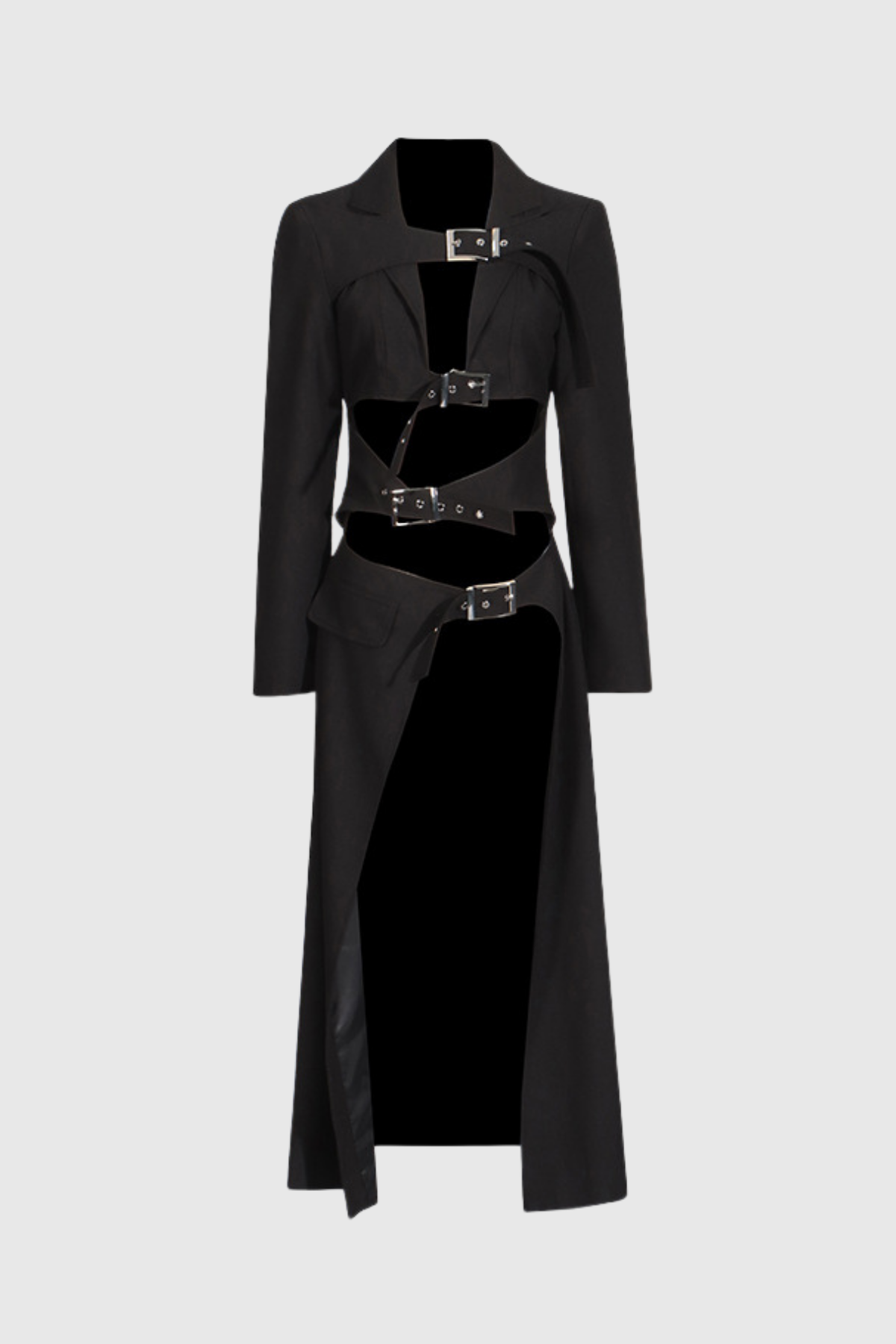 Tara Cutout Buckle Coat