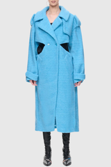 Theodore Cutout Lapel Coat